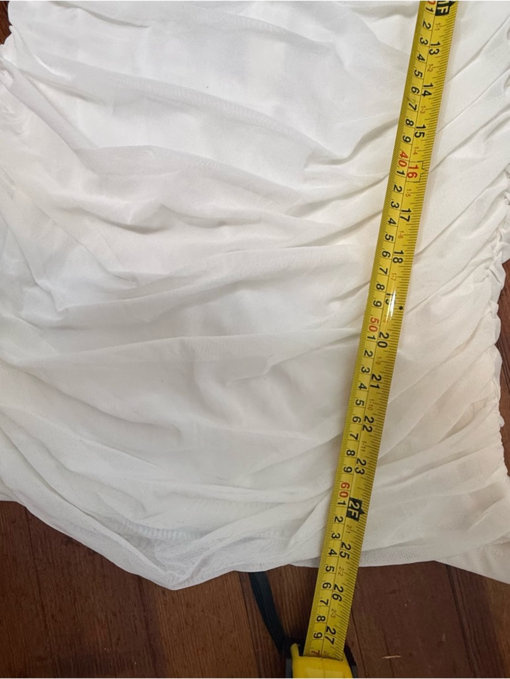 Princess Polly White Ruched Cutout Mini Dress - Picture 8 of 8